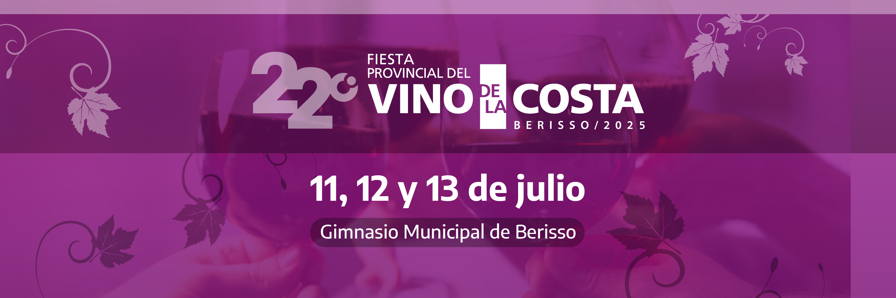 En una semana comienza la 22° edición de la Fiesta Provincial del Vino de la Costa